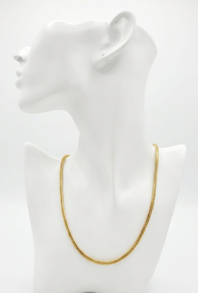 18K gold-plated 10 inches choker necklace