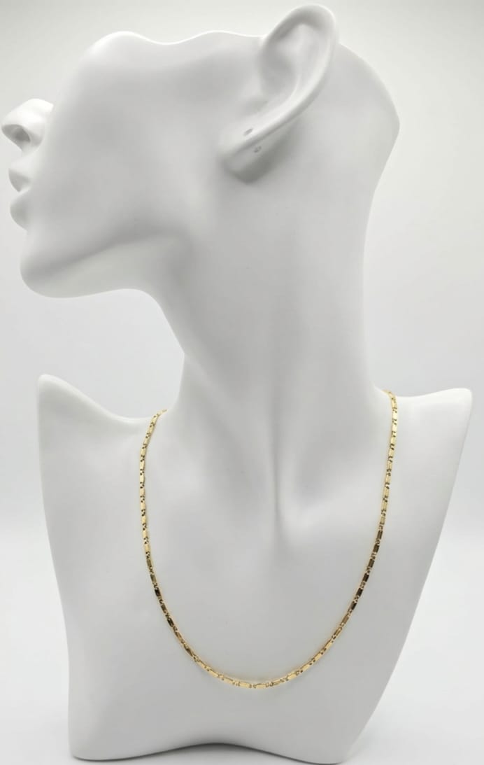 18K Gold-plated neck chain for everyday wear