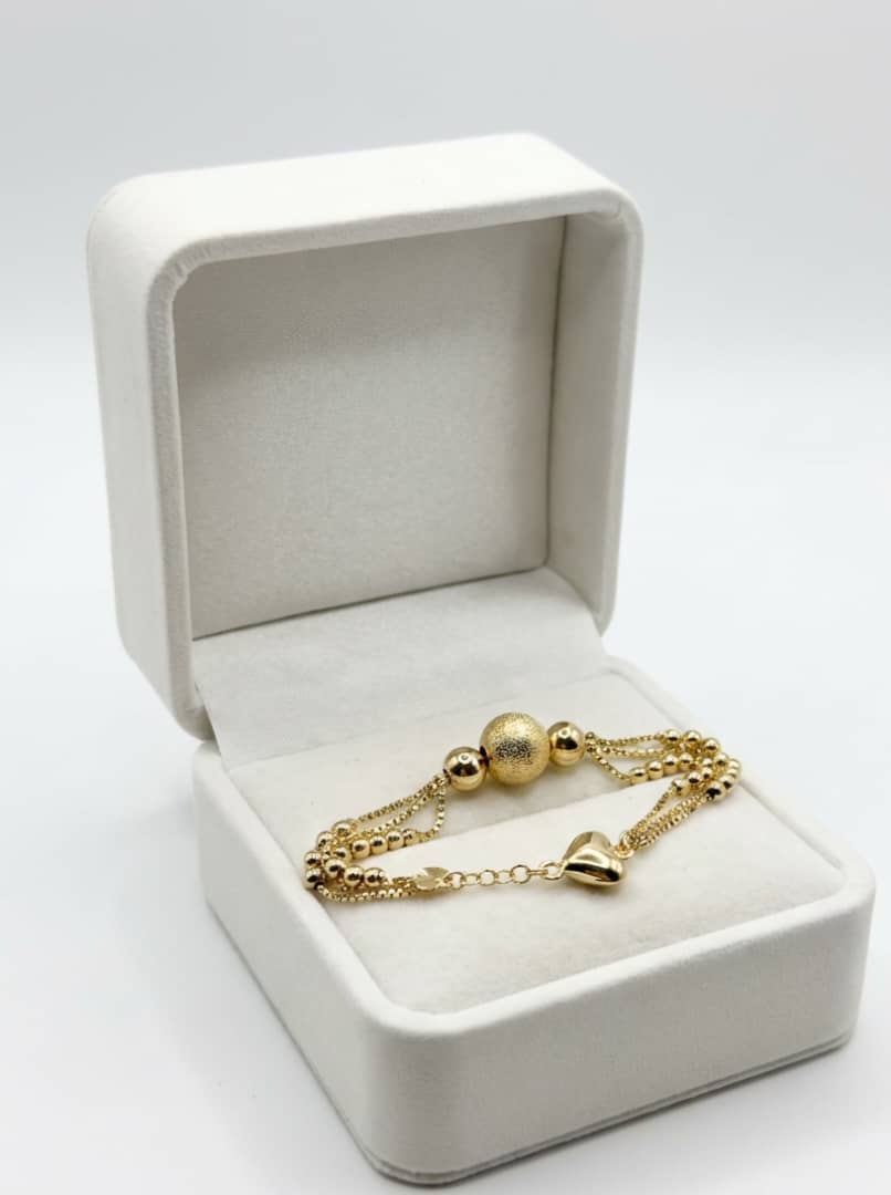 18k gold-plated chain bracelets